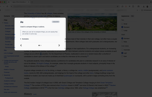 The dictionary as a chrome browser extension.