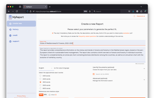 MyReport screenshot 1
