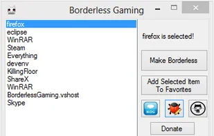 Borderless Gaming screenshot 1