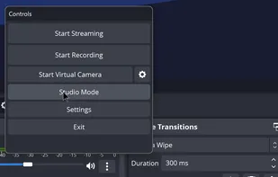 OBS Studio screenshot 1