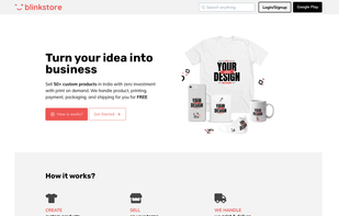 Blinkstore screenshot 1