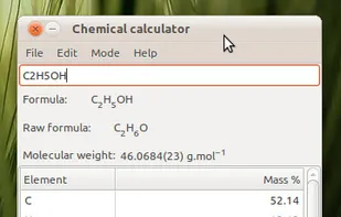 Gnome Chemistry Utils screenshot 3