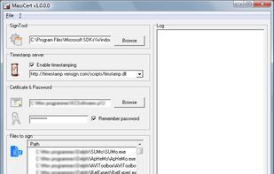 MassCert screenshot 1