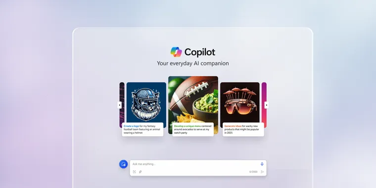 Microsoft redesigns Copilot with a cleaner look and new Designer features image