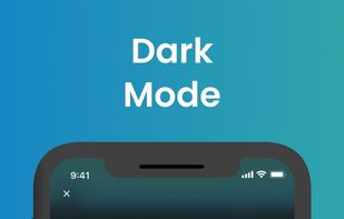 modern look of the app - screenshots from iphone