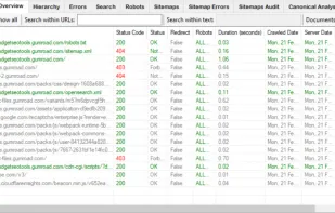 LBSeoCrawler screenshot 2