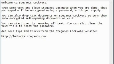 Locknote running in Vista