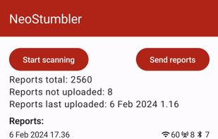 NeoStumbler screenshot 1