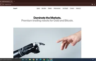 OrgaX Dashboard – Intuitive interface for Gold & Bitcoin trading bots