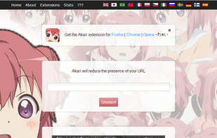 Akari Link Shortener screenshot 1