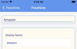 PassMemoPad screenshot 1