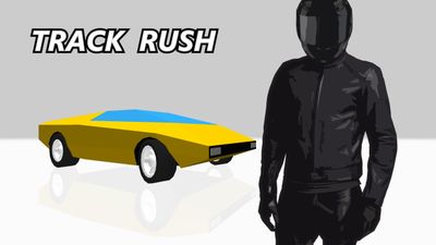Track Rush Racer Racing - Feature Graphic
