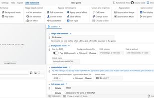 Graphical editor