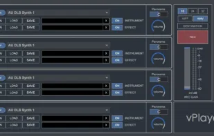 vPlayer by Digital Brain Instruments screenshot 1