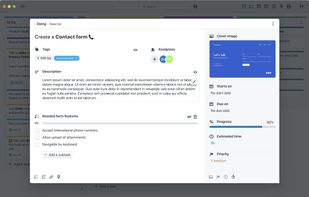 Task details