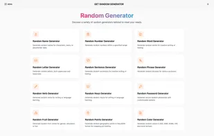 Get Random Generator screenshot 1