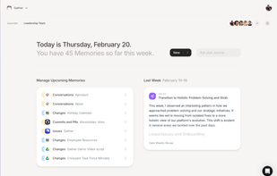 Gather.work screenshot 2