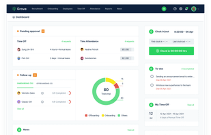 Grove HR screenshot 1