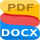 PDF to DOCX online icon