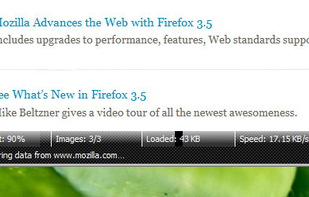 Extended Statusbar screenshot 1