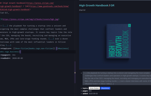 Dendron screenshot 2
