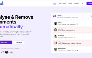 Zaptroll - ai powered comment moderation tool 