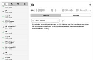 Scriberr screenshot 2