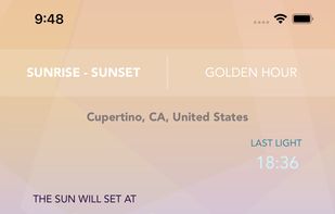 Sunset Time screenshot 1