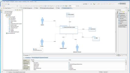 IBM Rational Software Architect screenshot 1