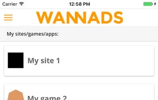 Wannads screenshot 2