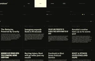 Fontshare screenshot 1