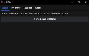 JxAdBlock screenshot 1
