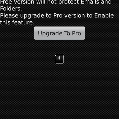 Pro Version to protect Emails and Folders