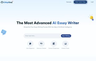 CollegeEssay.org Homepage 