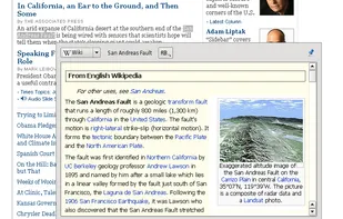 Scan popup in action