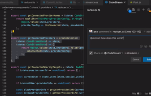 CodeStream screenshot 1