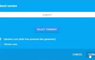 Submit torrent