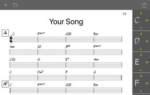 Chordsheet Maker screenshot 2