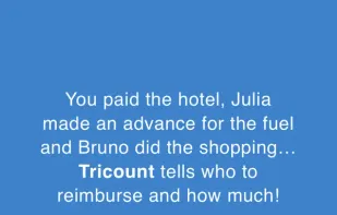 Tricount screenshot 1