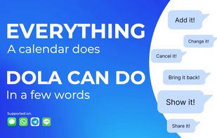 Dola -  AI Calendar Assistant screenshot 1