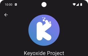 Keyoxide screenshot 1