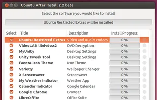 Ubuntu After Install screenshot 1