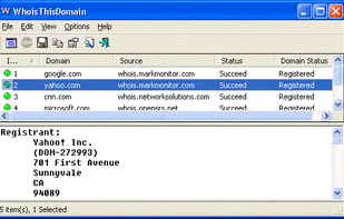 WhoisThisDomain screenshot 1