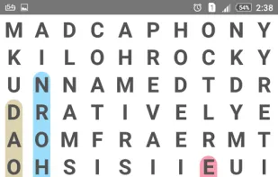 Word Search Puzzle 2016 screenshot 2