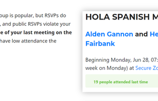 Secure Online Meetups screenshot 1