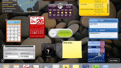 macOS Dashboard screenshot 1