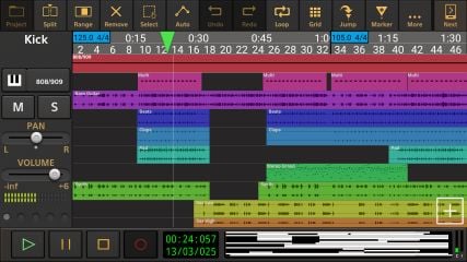 Audio Evolution Mobile Studio screenshot 1