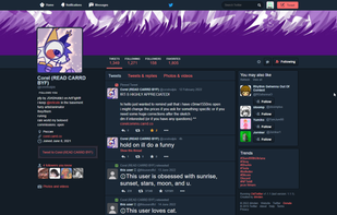 Old Twitter Layout screenshot 3