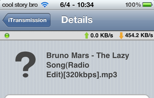 iTransmission screenshot 1