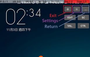 Floating buttons on top of others app